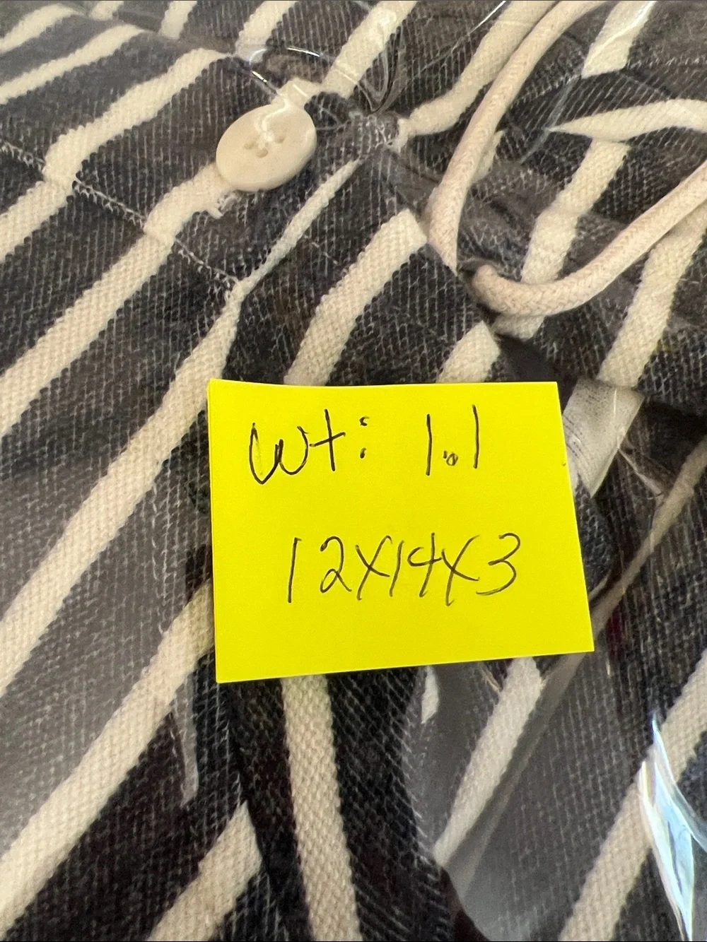 J.Crew authentic Fleece blue and white striped henley hoodie kangaroo pocket